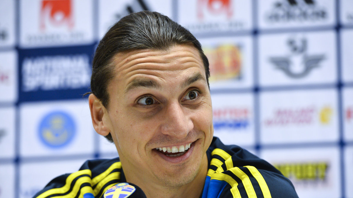 Zlatan Ibrahimovic är spelklar för Sverige mot Österrike.